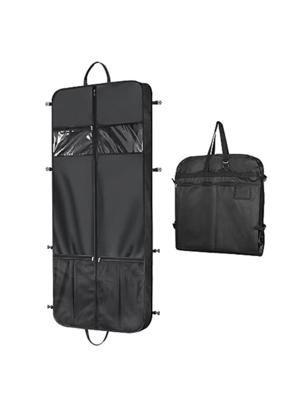 Long Garment Bag Travel Dress Coat Storage Bag Wedding Gown Suit Carrier